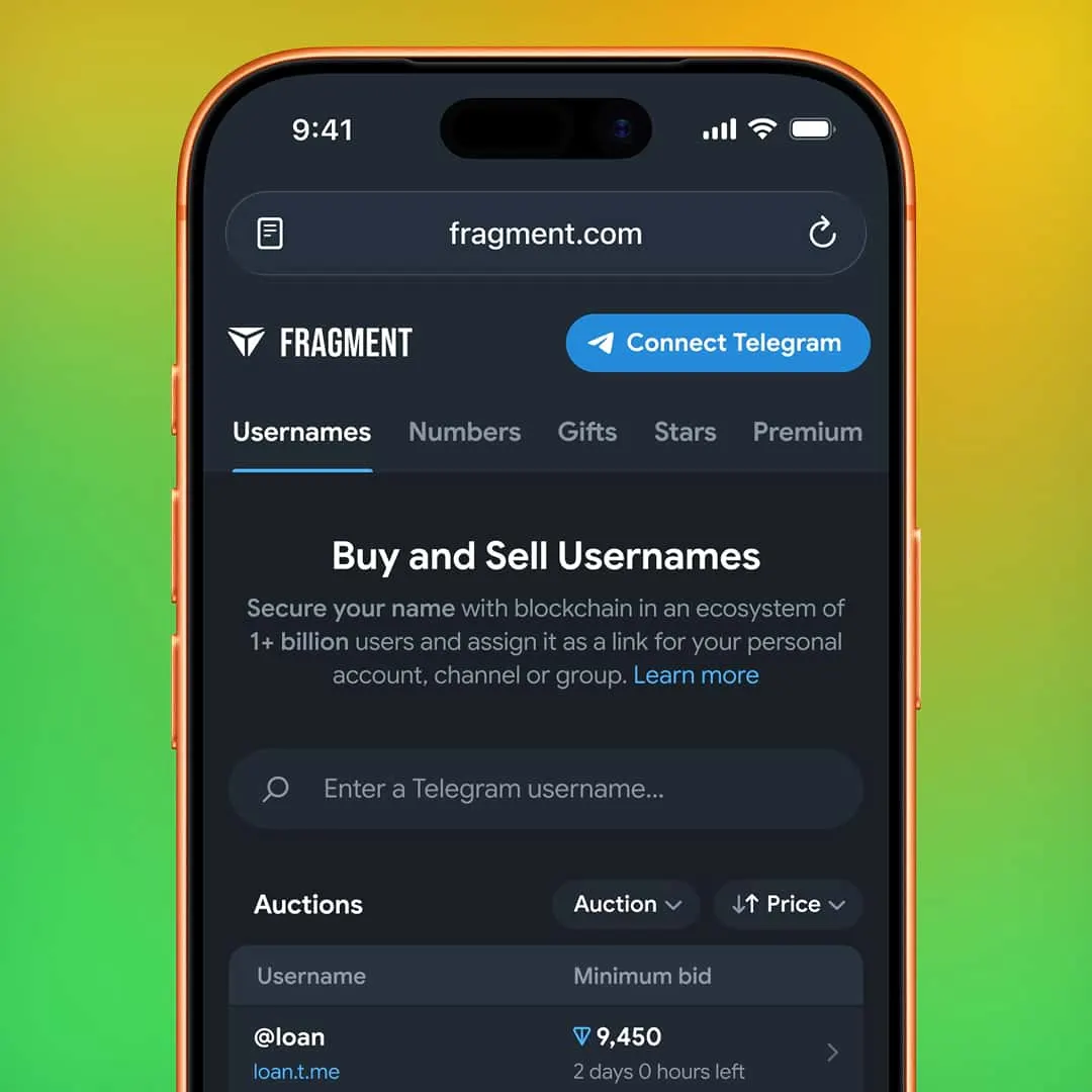 Telegram 登录