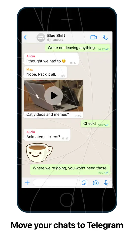 在 iOS 上从 WhatsApp 迁移聊天