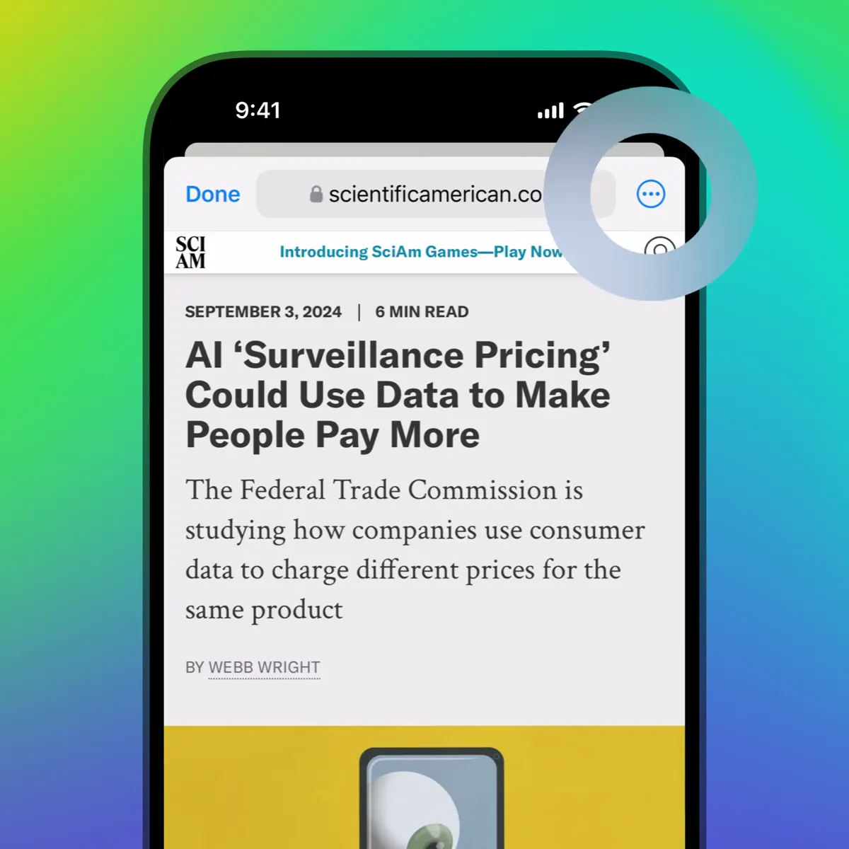 Telegram 浏览器的 Instant View