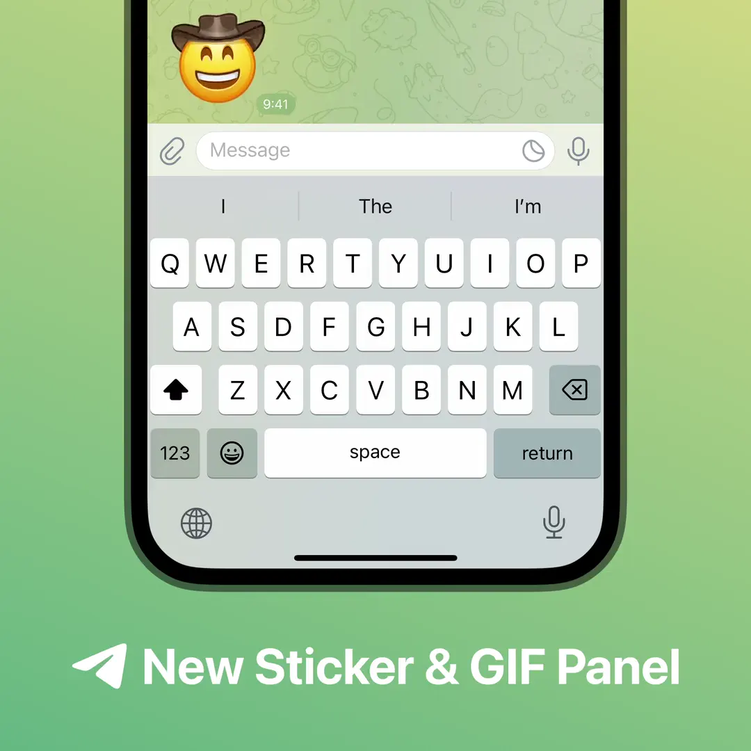 iOS 全新贴纸面板