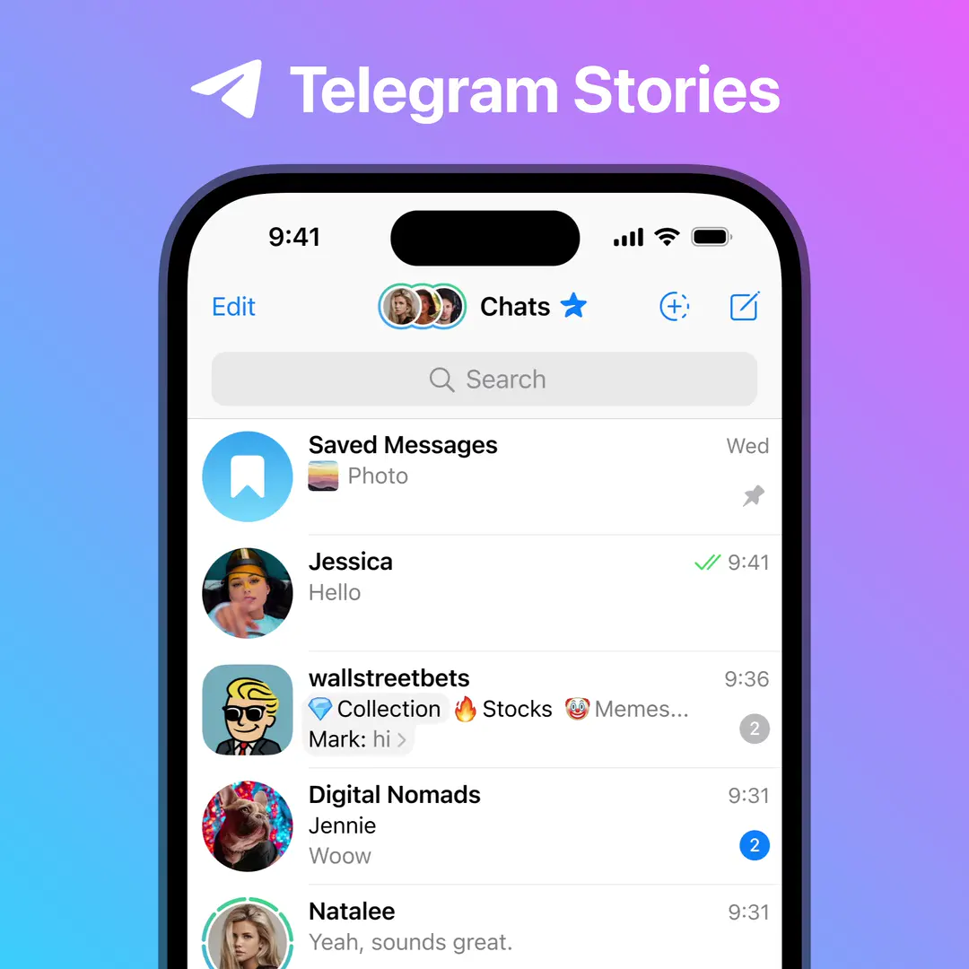 Telegram 快拍